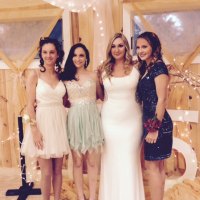 Senior Girls: Abby Morris, Samantha Styron, Lucy O'Neal, and Katie O'Neal